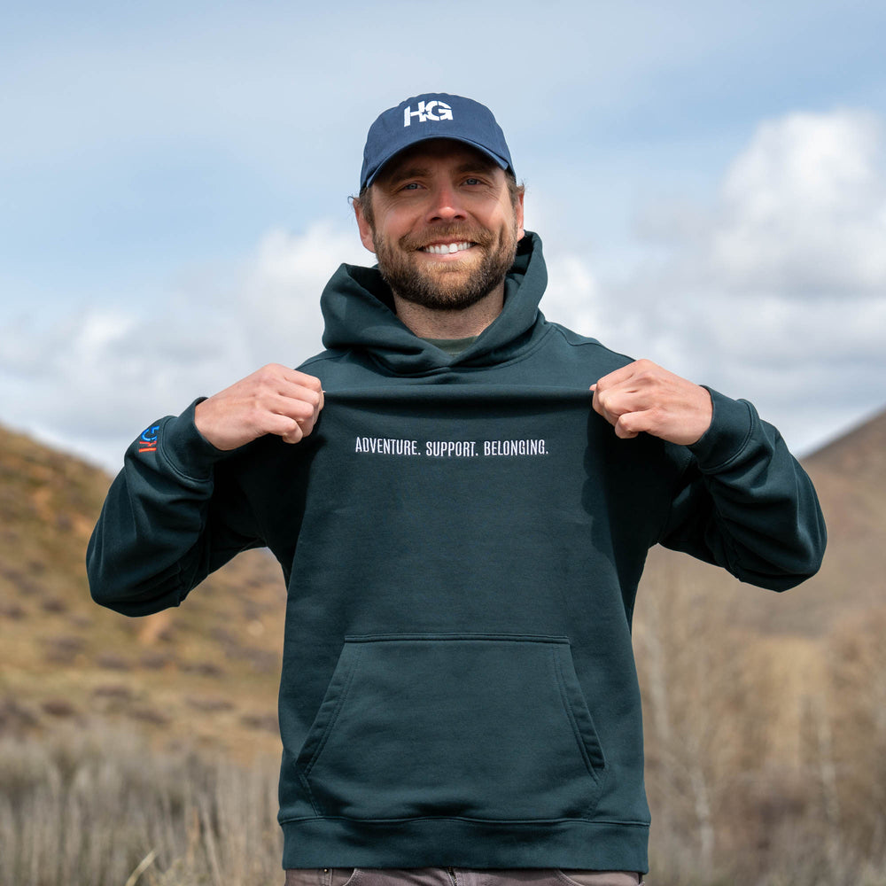 Tagline Unisex Hoodie